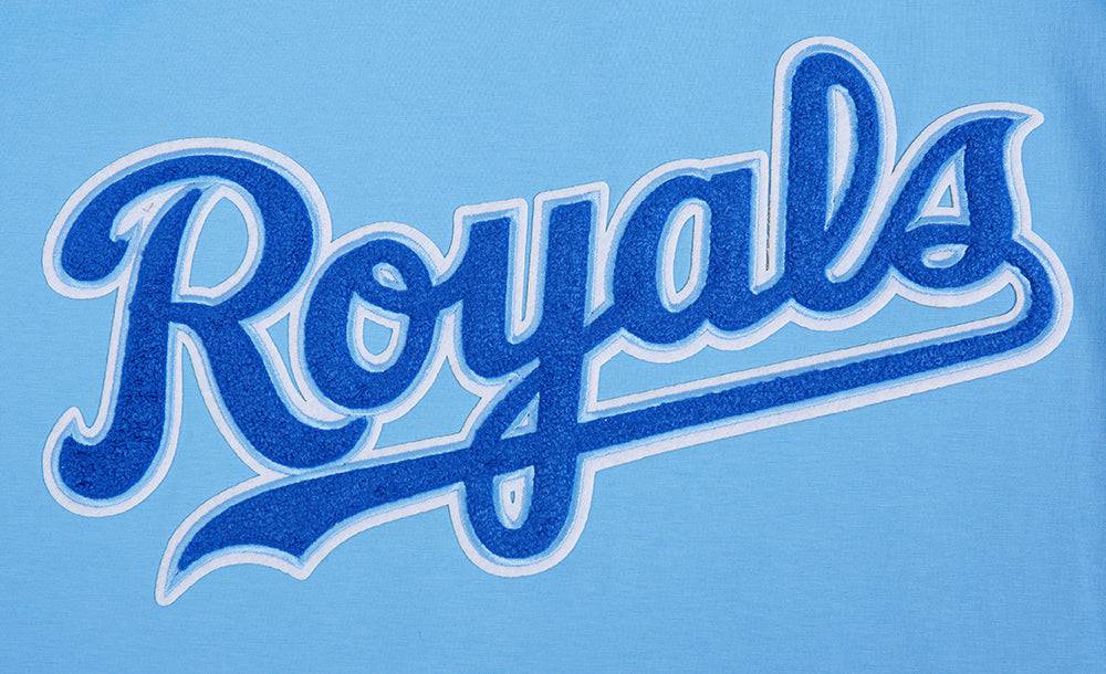 TOP CLÁSICO DE CHENILLA PARA HOMBRE MLB KANSAS CITY ROYALS (AZUL UNIVERSITARIO)