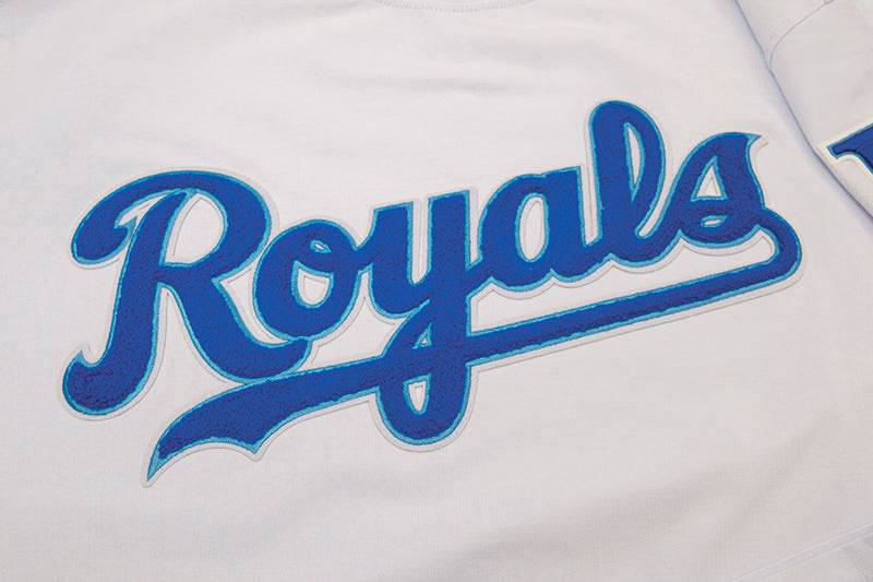 MLB KANSAS CITY ROYALS CLASSIC CHENILLE MEN'S TOP (WHITE)