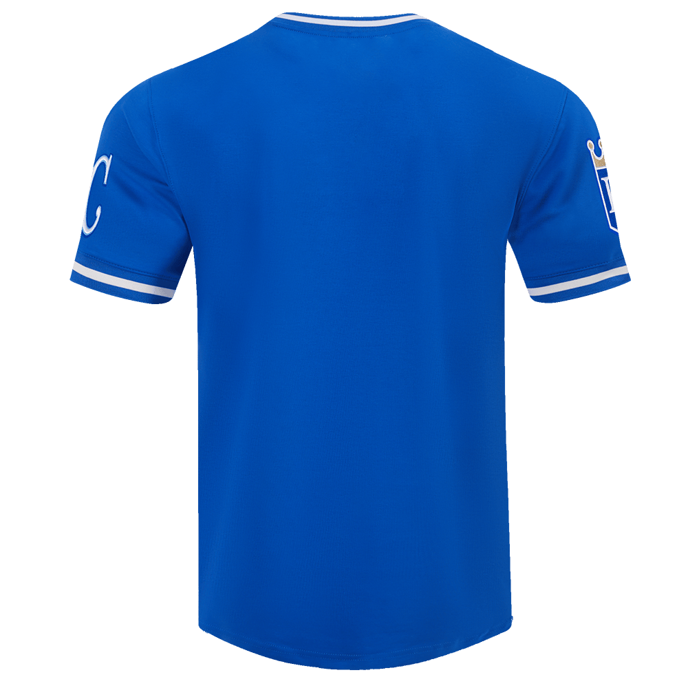MLB KANSAS CITY ROYALS CLASSIC CHENILLE MEN'S S/S TEE (ROYAL BLUE)
