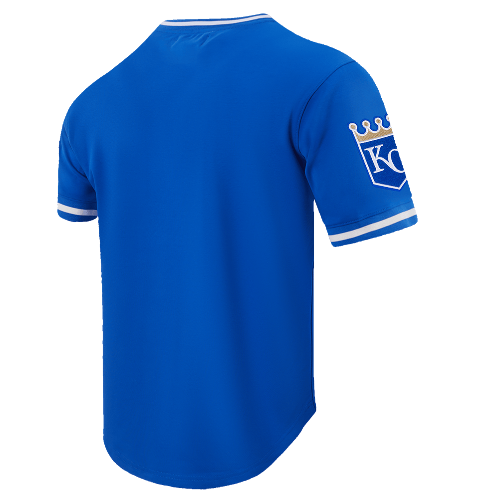 MLB KANSAS CITY ROYALS CLASSIC CHENILLE MEN'S S/S TEE (ROYAL BLUE)