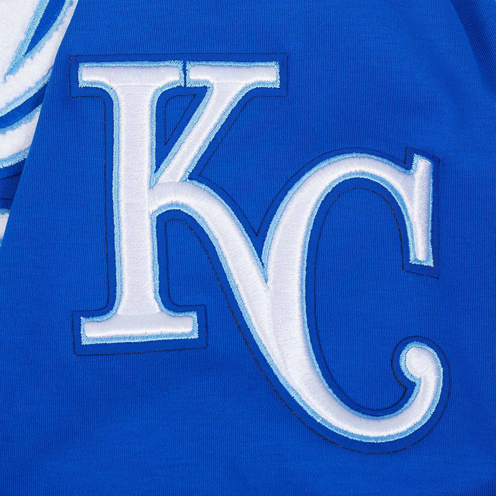 MLB KANSAS CITY ROYALS CLASSIC CHENILLE MEN'S S/S TEE (ROYAL BLUE)