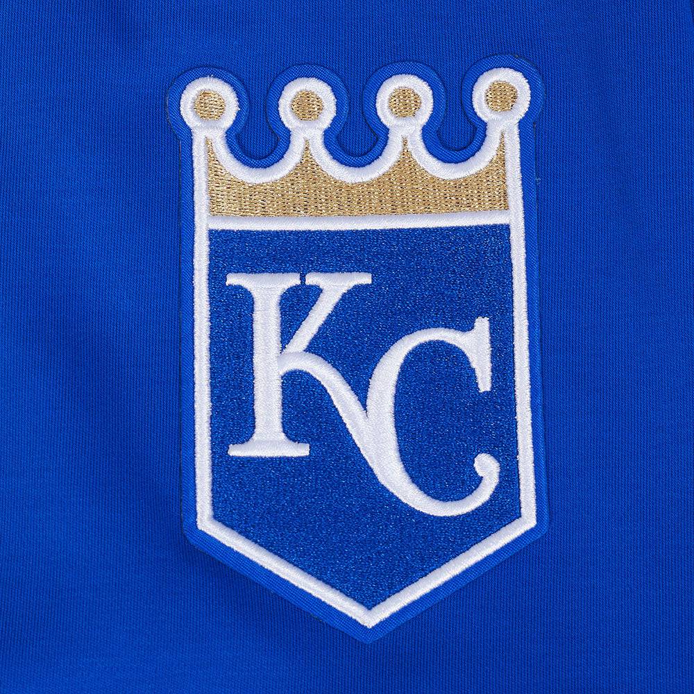 MLB KANSAS CITY ROYALS CLASSIC CHENILLE MEN'S S/S TEE (ROYAL BLUE)