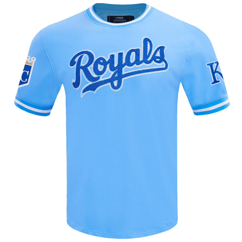 MLB KANSAS CITY ROYALS CLASSIC CHENILLE MEN'S TOP (UNIVERSITY BLUE)