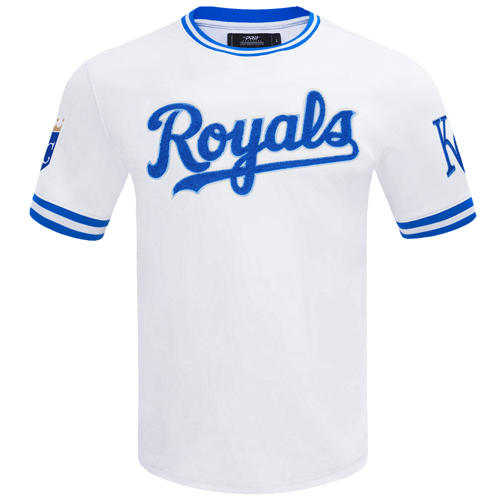 MLB KANSAS CITY ROYALS CLASSIC CHENILLE MEN'S TOP (WHITE)