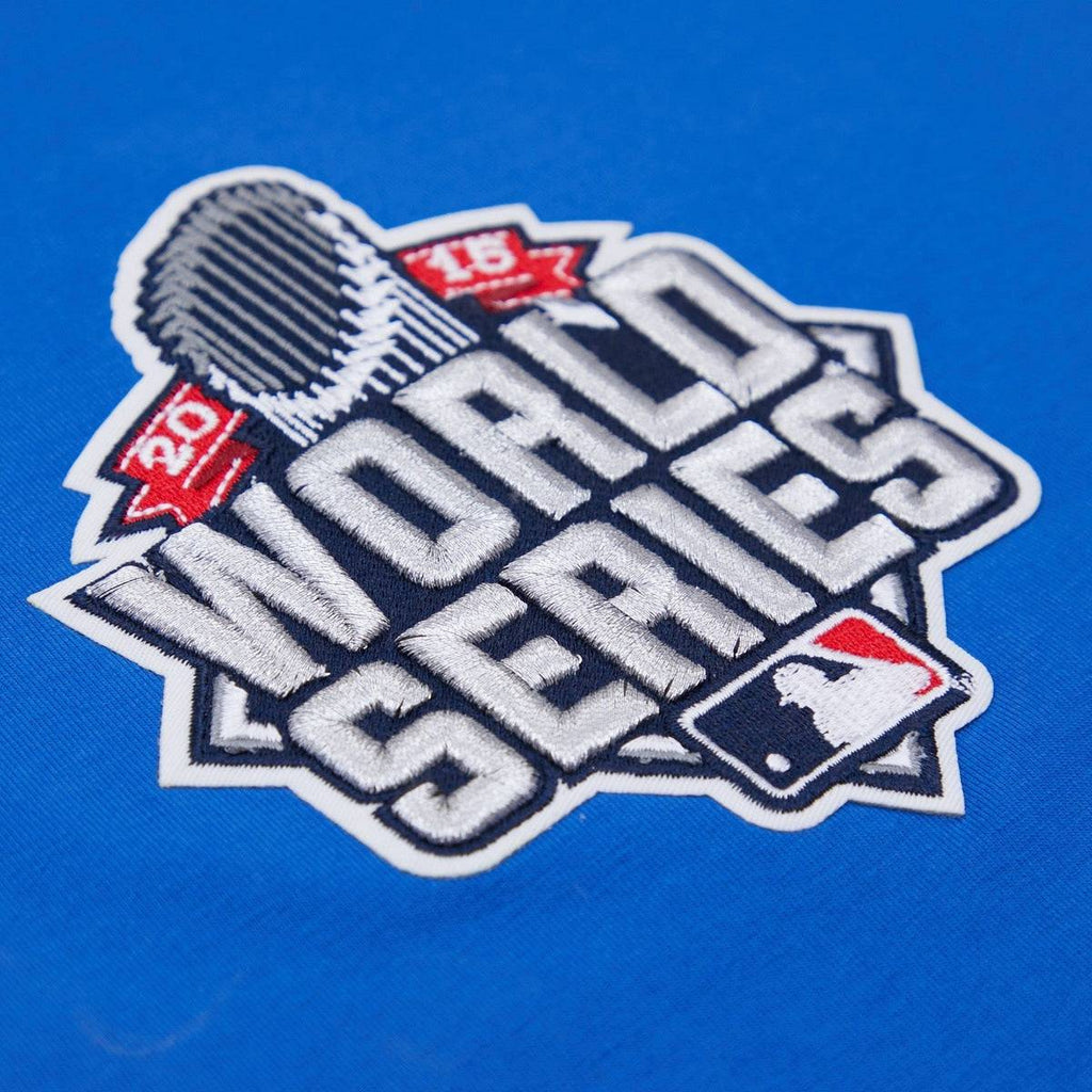 CAMISETA DE CINTAS PARA HOMBRE MLB KANSAS CITY ROYALS LOGO PRO TEAM (AZUL REAL)