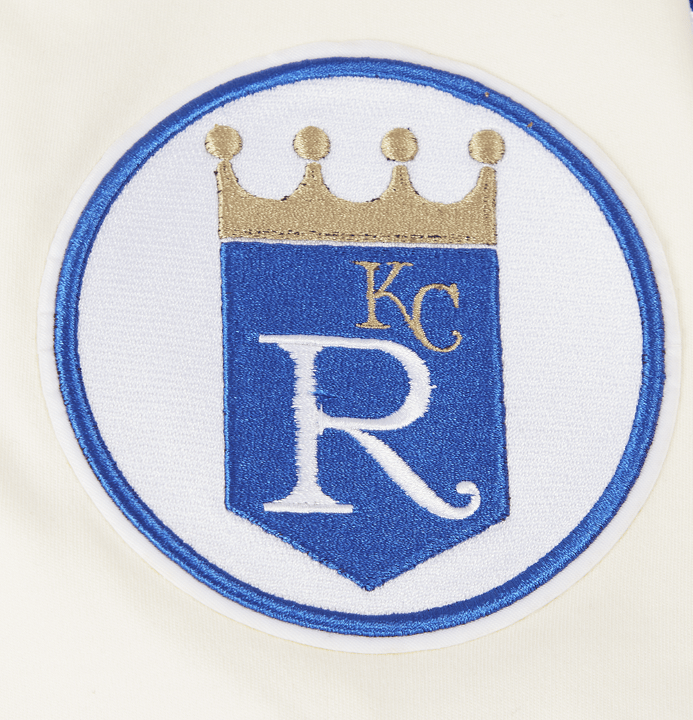 MLB KANSAS CITY ROYALS RETRO CLASSIC MEN'S TOP (EGGSHELL/ UNIVERSITY BLUE)