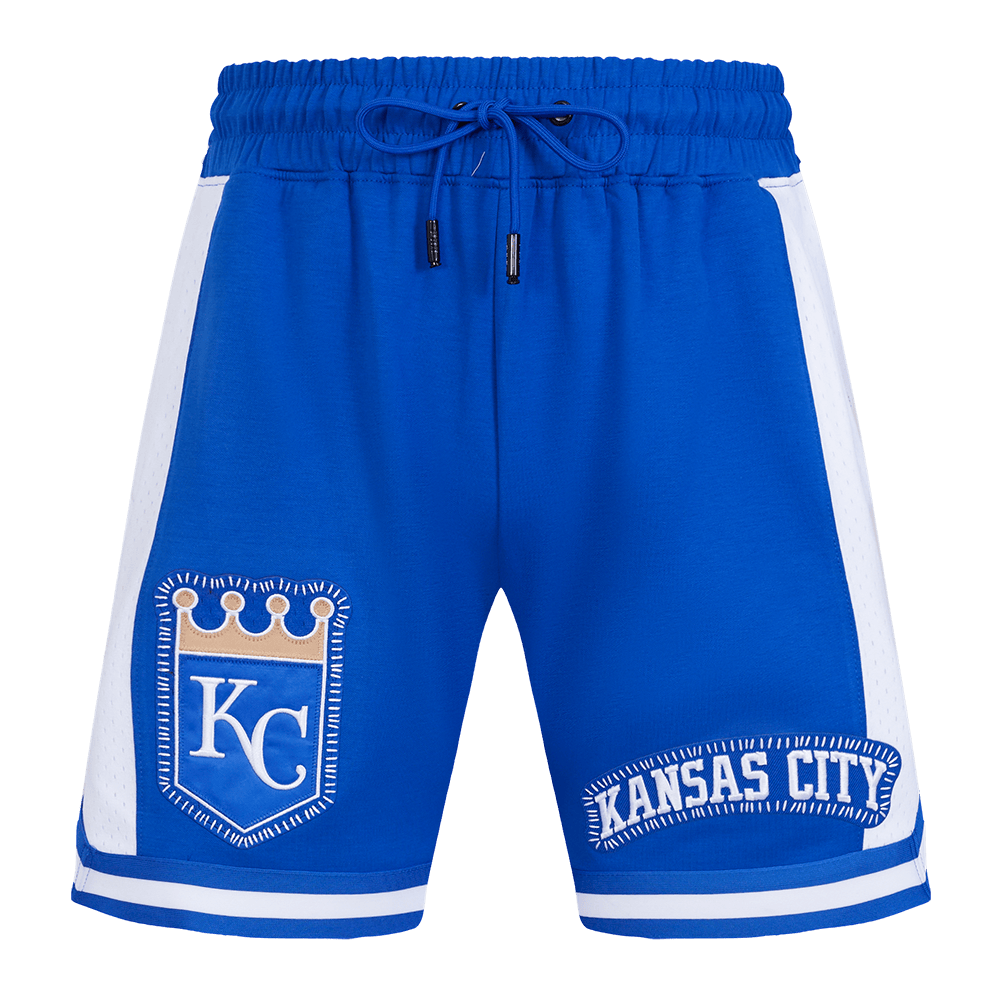 MLB KANSAS CITY ROYALS DIY PICK STITCH MEN'S DK 2.0 SHORT (ROYAL BLUE)