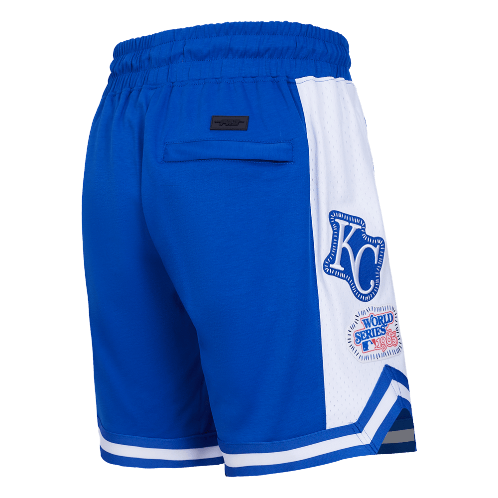 MLB KANSAS CITY ROYALS DIY PICK STITCH MEN'S DK 2.0 SHORT (ROYAL BLUE)