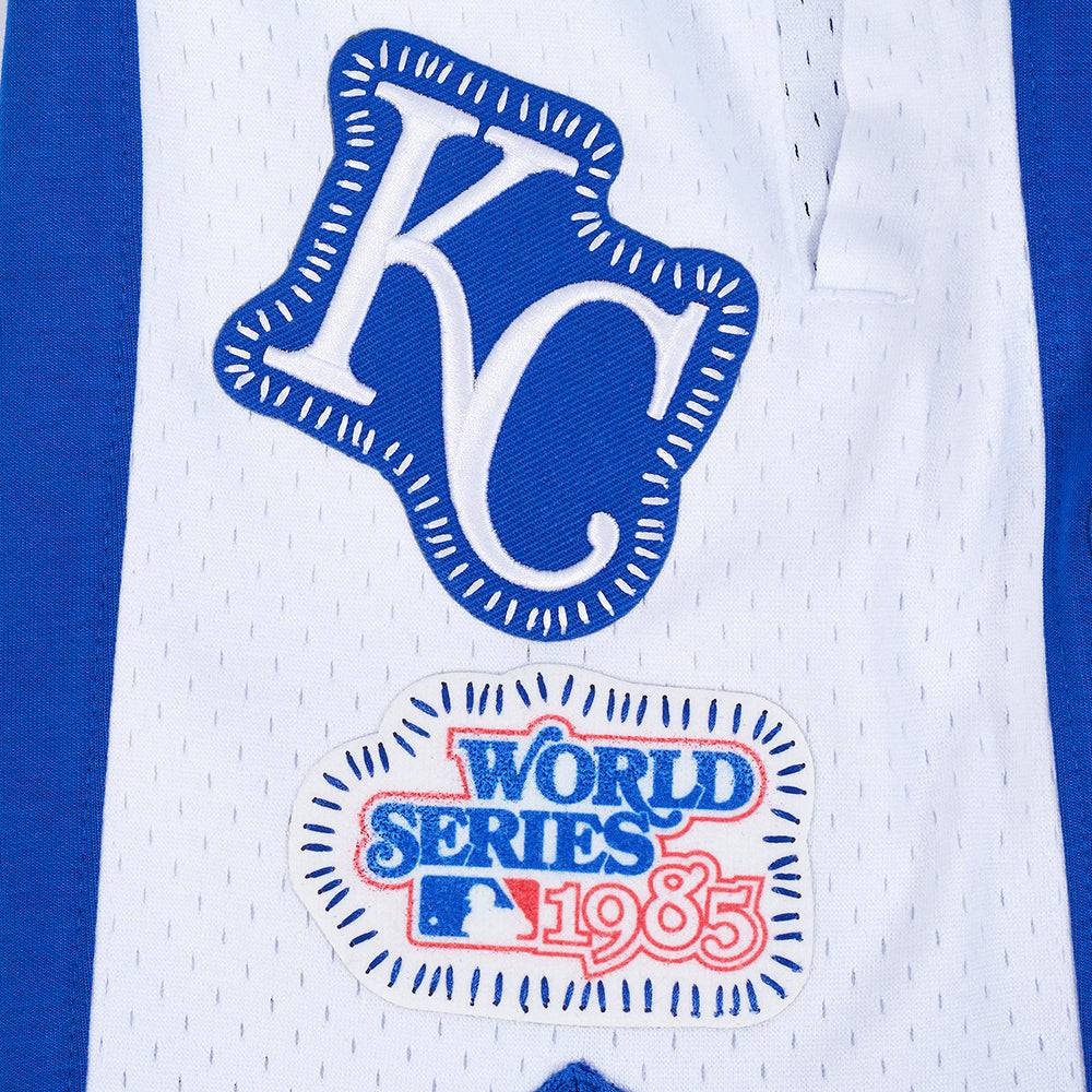 MLB KANSAS CITY ROYALS DIY PICK STITCH MEN'S DK 2.0 SHORT (ROYAL BLUE)