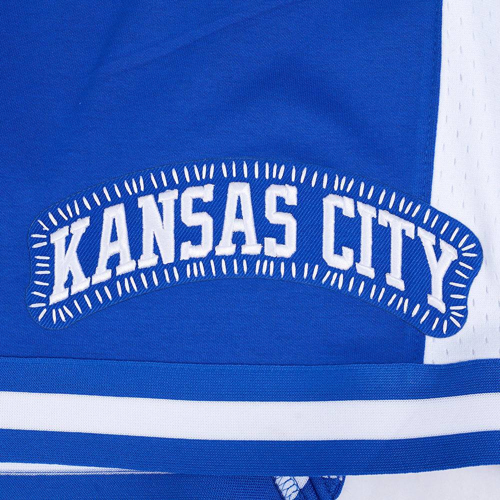 MLB KANSAS CITY ROYALS DIY PICK STITCH MEN'S DK 2.0 SHORT (ROYAL BLUE)