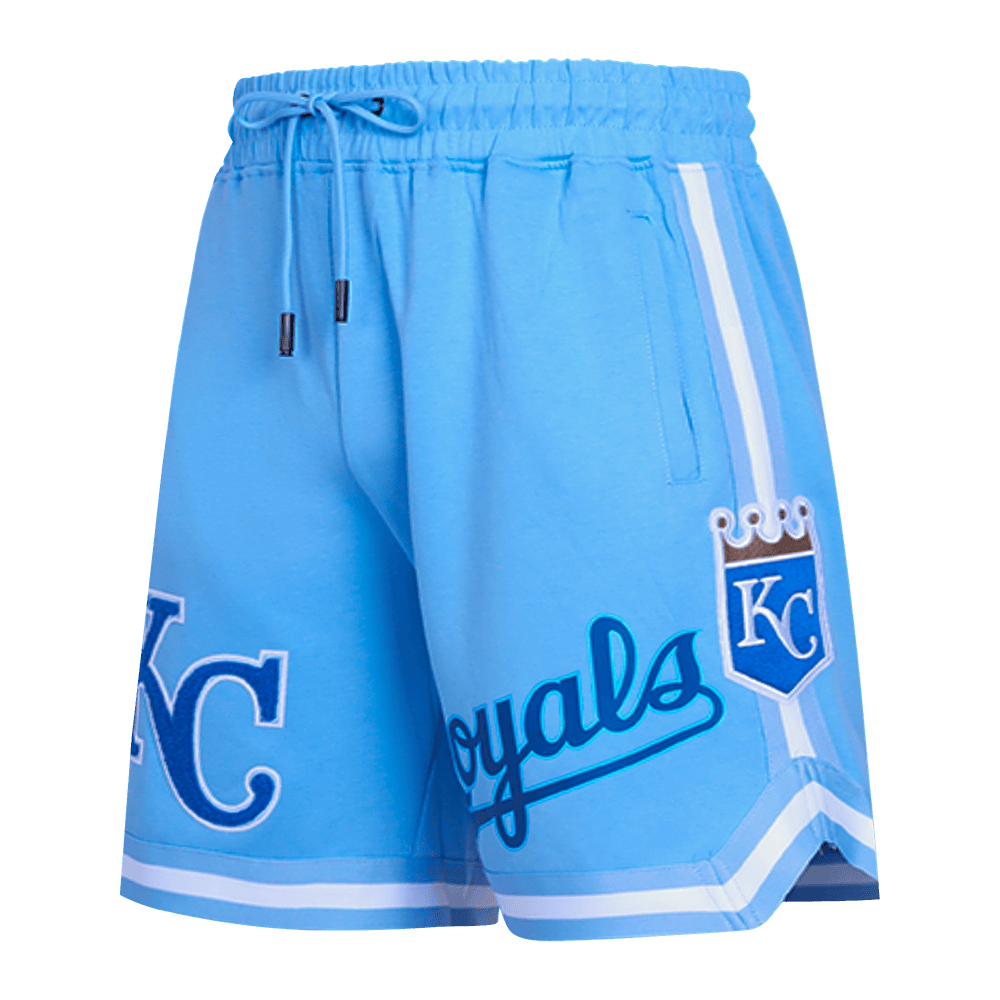 MLB KANSAS CITY ROYALS CLASSIC CHENILLE MEN'S SHORT (UNIVERSITY BLUE)