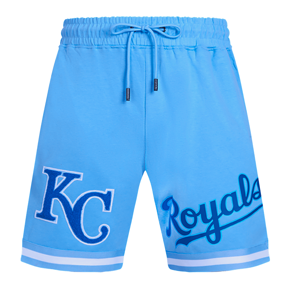 MLB KANSAS CITY ROYALS CLASSIC CHENILLE MEN'S SHORT (UNIVERSITY BLUE)