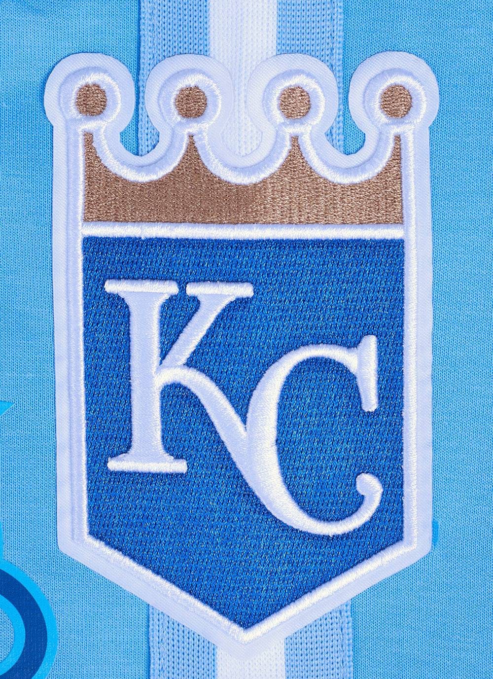 MLB KANSAS CITY ROYALS CLASSIC CHENILLE MEN'S SHORT (UNIVERSITY BLUE)