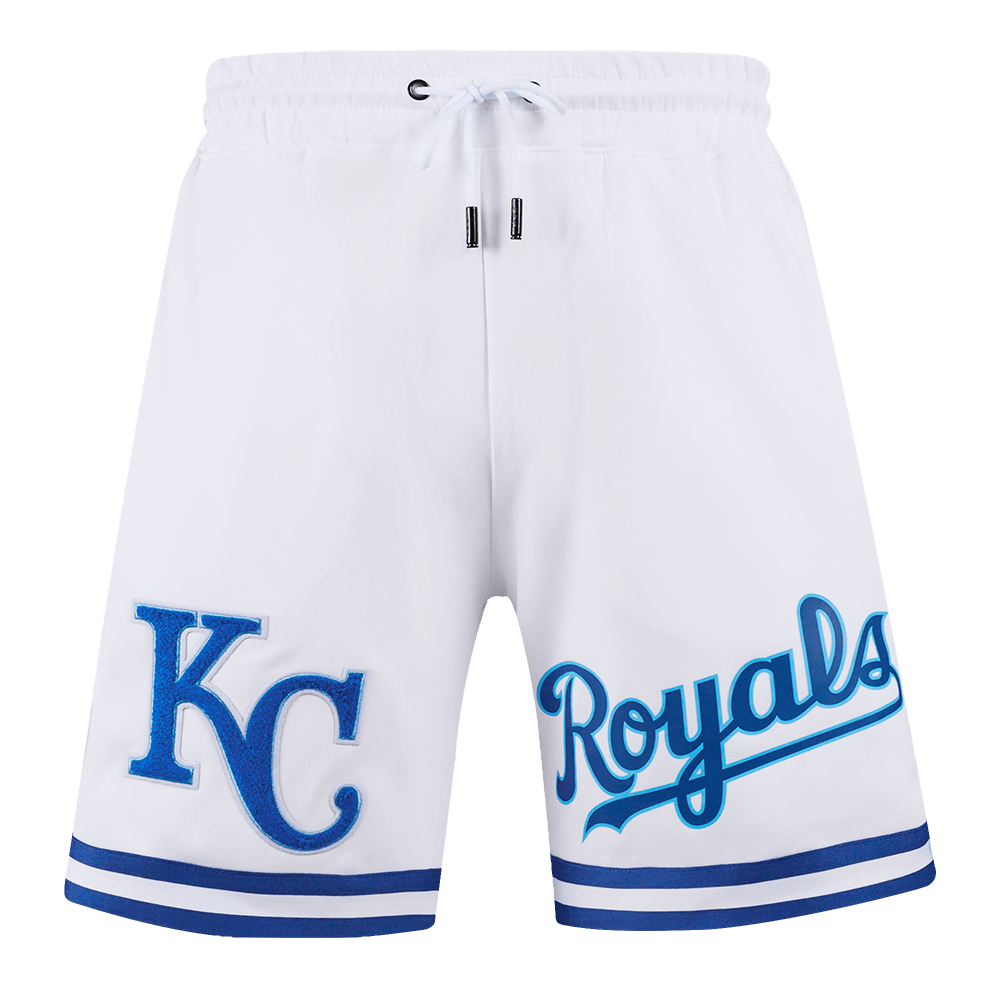 MLB KANSAS CITY ROYALS CLASSIC CHENILLE MEN'S SHORT (WHITE)
