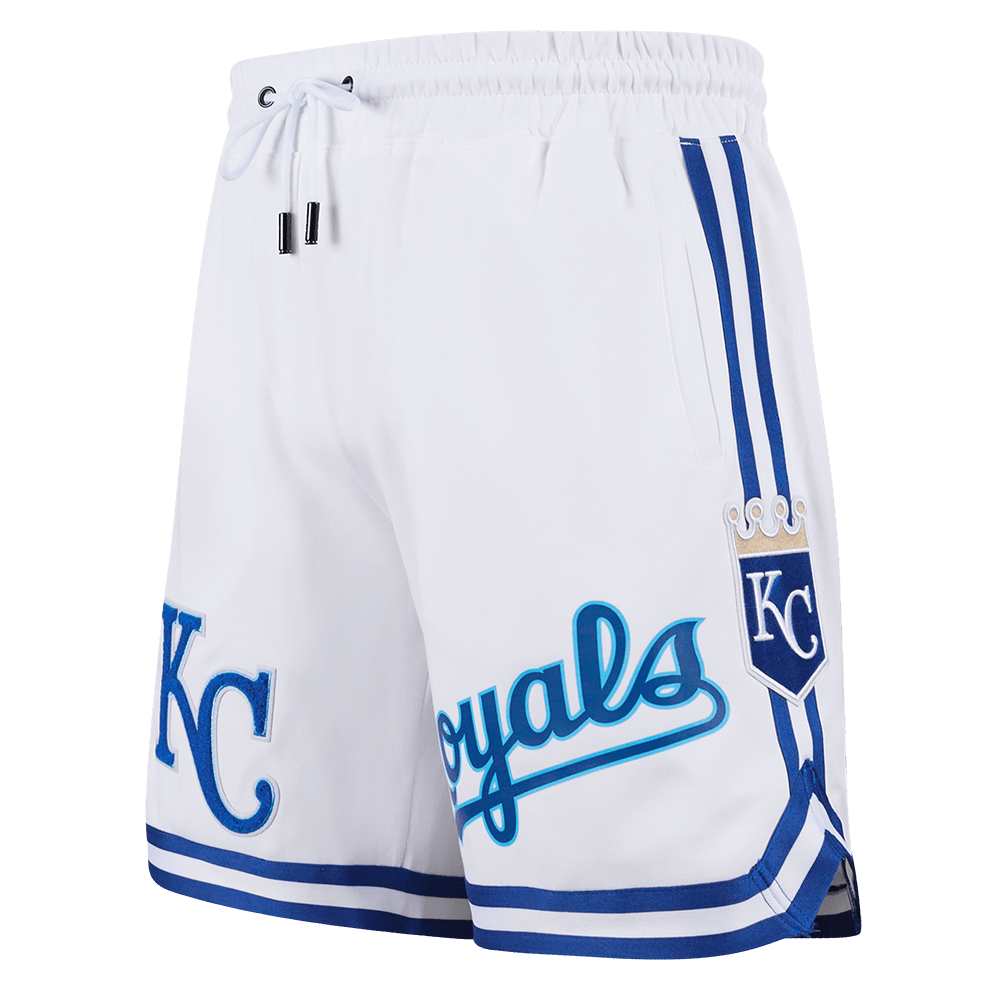 MLB KANSAS CITY ROYALS CLASSIC CHENILLE MEN'S SHORT (WHITE)