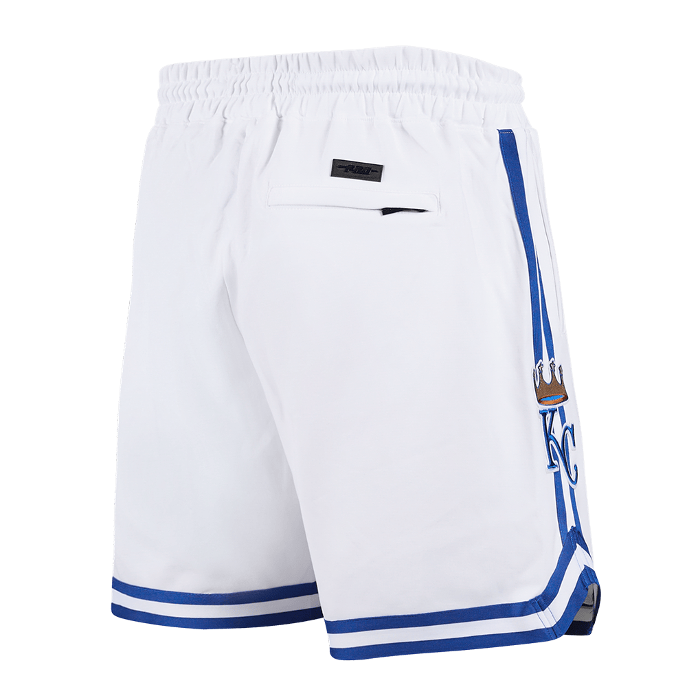 MLB KANSAS CITY ROYALS CLASSIC CHENILLE MEN'S SHORT (WHITE)