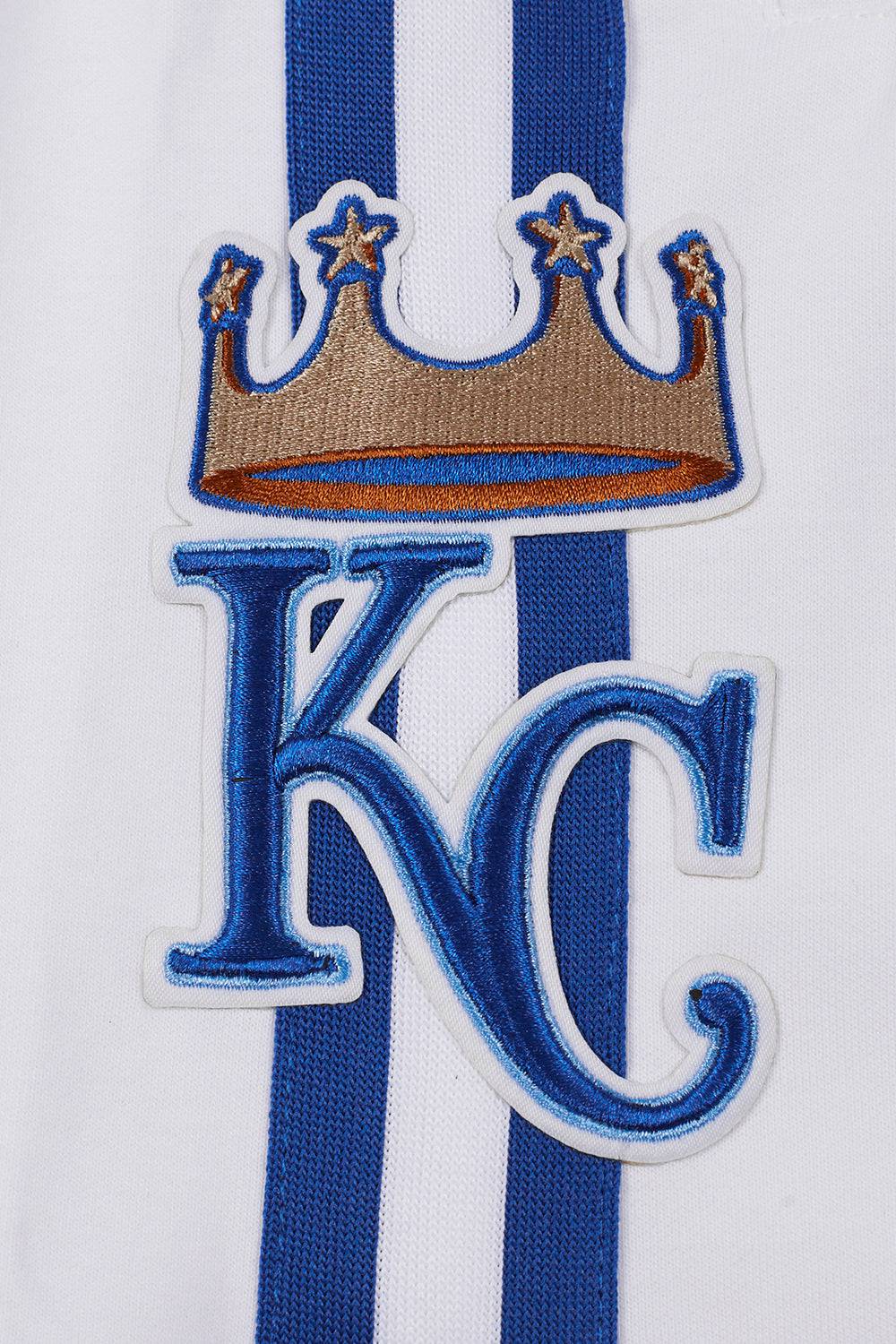 MLB KANSAS CITY ROYALS CLASSIC CHENILLE MEN'S SHORT (WHITE)