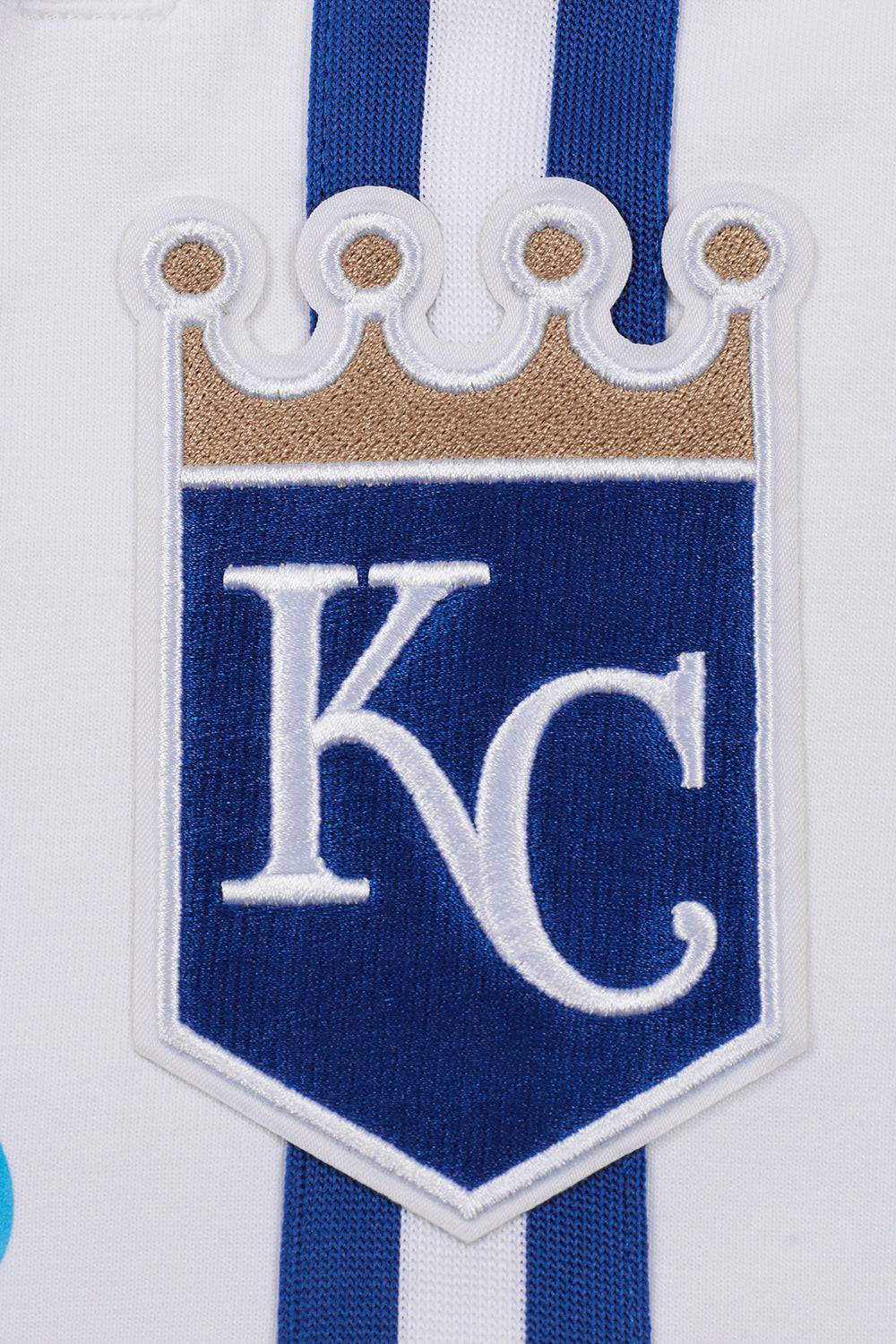 MLB KANSAS CITY ROYALS CLASSIC CHENILLE MEN'S SHORT (WHITE)