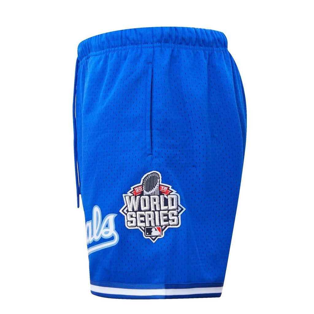 MLB KANSAS CITY ROYALS LOGO MEN'S MESH SHORT (ROYAL BLUE)