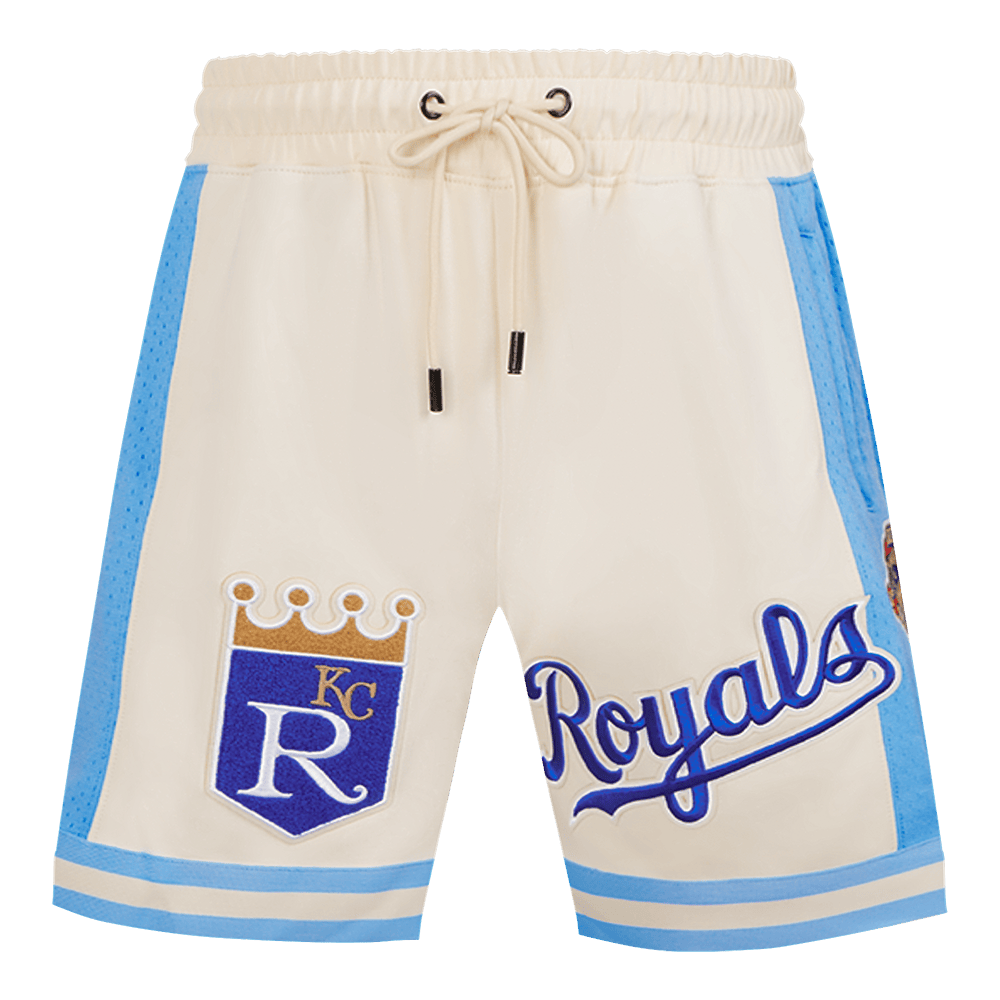 MLB KANSAS CITY ROYALS RETRO CLASSIC MEN'S 2.0 SHORT (EGGSHELL/ UNIVERSITY BLUE)