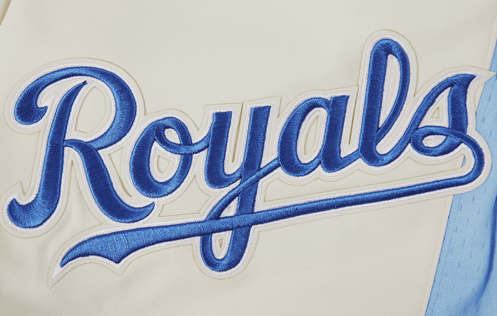 MLB KANSAS CITY ROYALS RETRO CLASSIC MEN'S 2.0 SHORT (EGGSHELL/ UNIVERSITY BLUE)