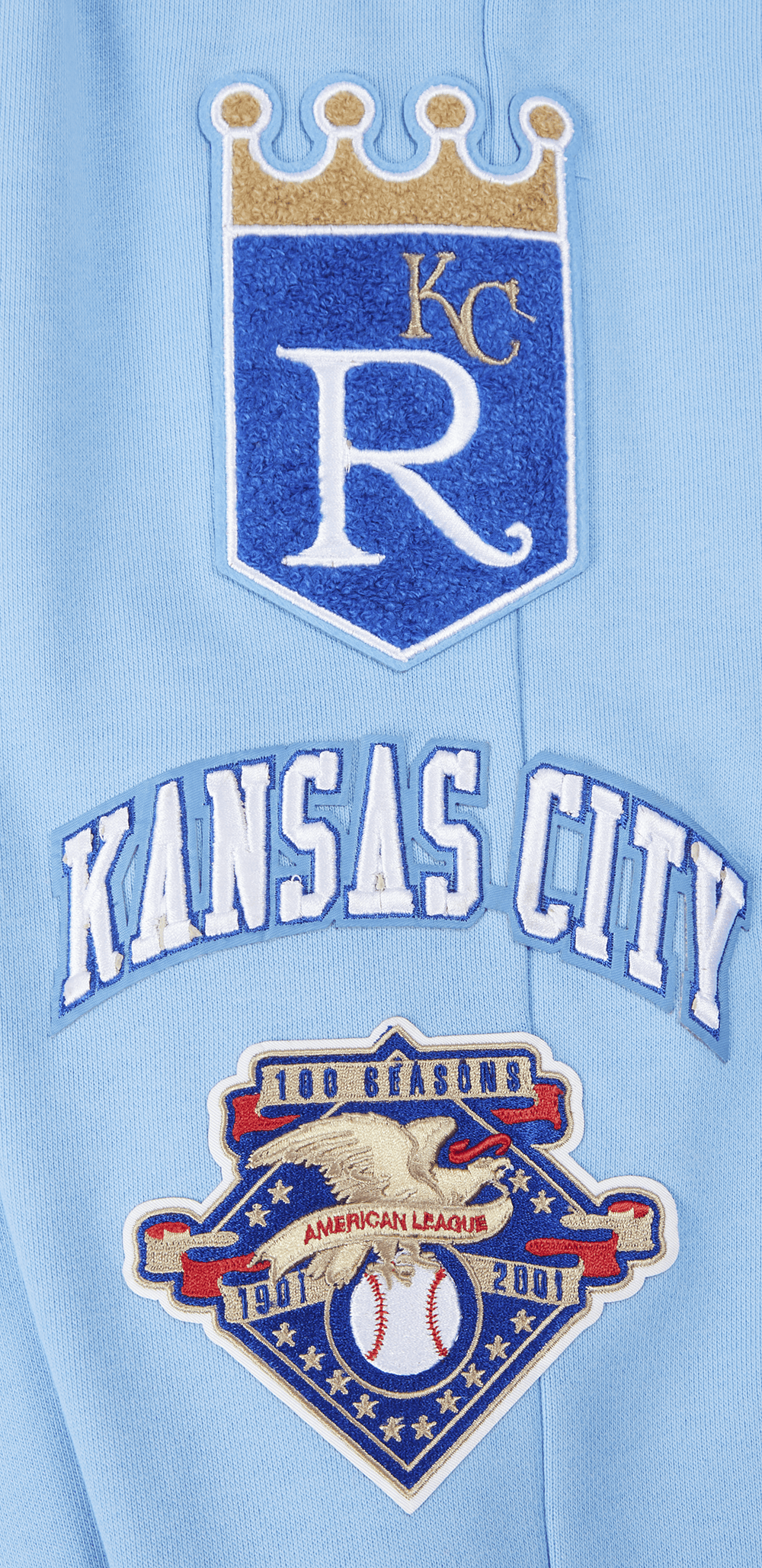 MLB KANSAS CITY ROYALS RETRO CLASSIC MEN'S SWEATPANT (UNIVERSITY BLUE)