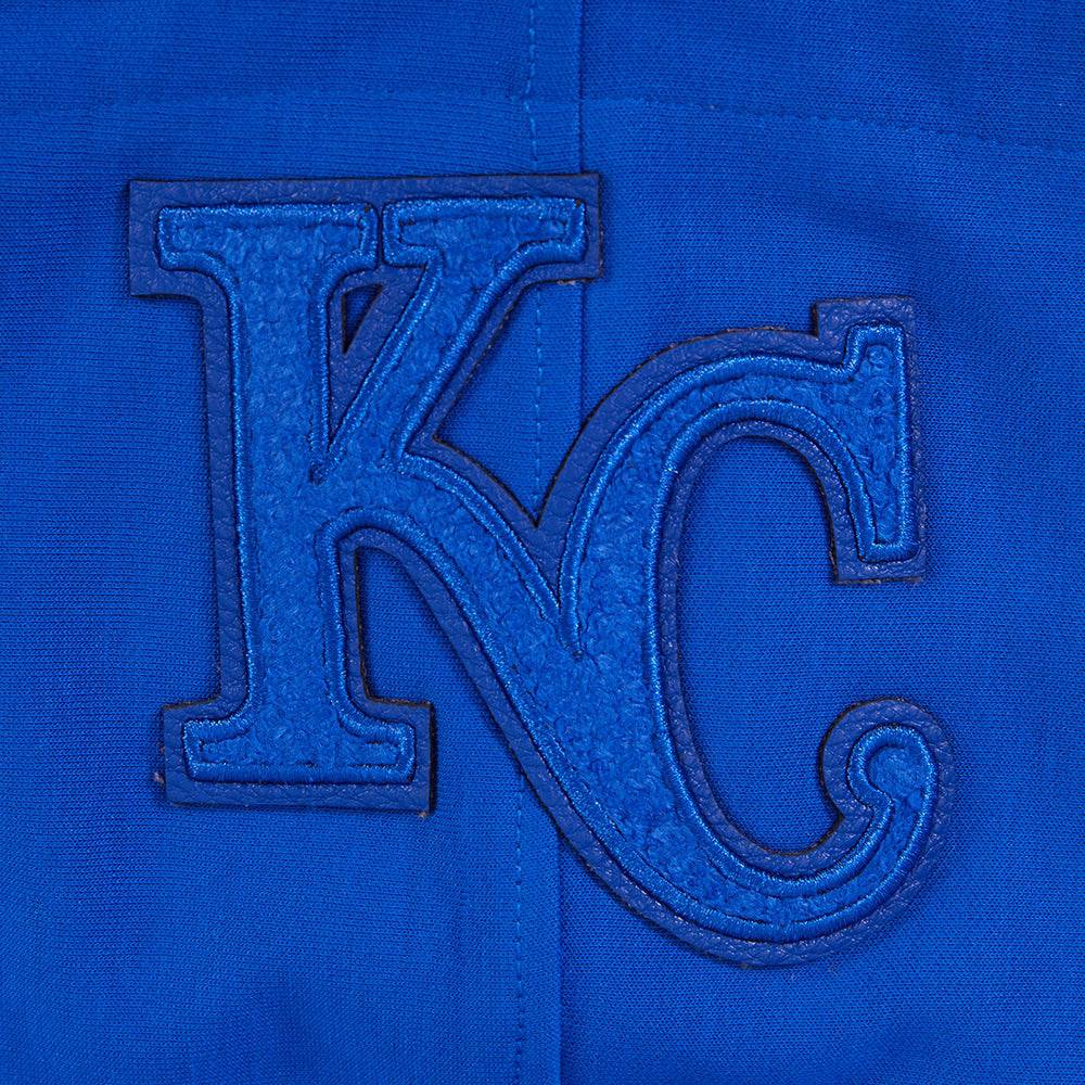 MLB KANSAS CITY ROYALS TRIPLE TONAL DK PO HOODIE (ROYAL BLUE)