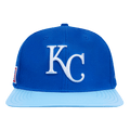 GORRA MLB KANSAS CITY ROYALS LOGO FAST LANE DE LANA CON CIERRE AJUSTABLE (AZUL REAL)