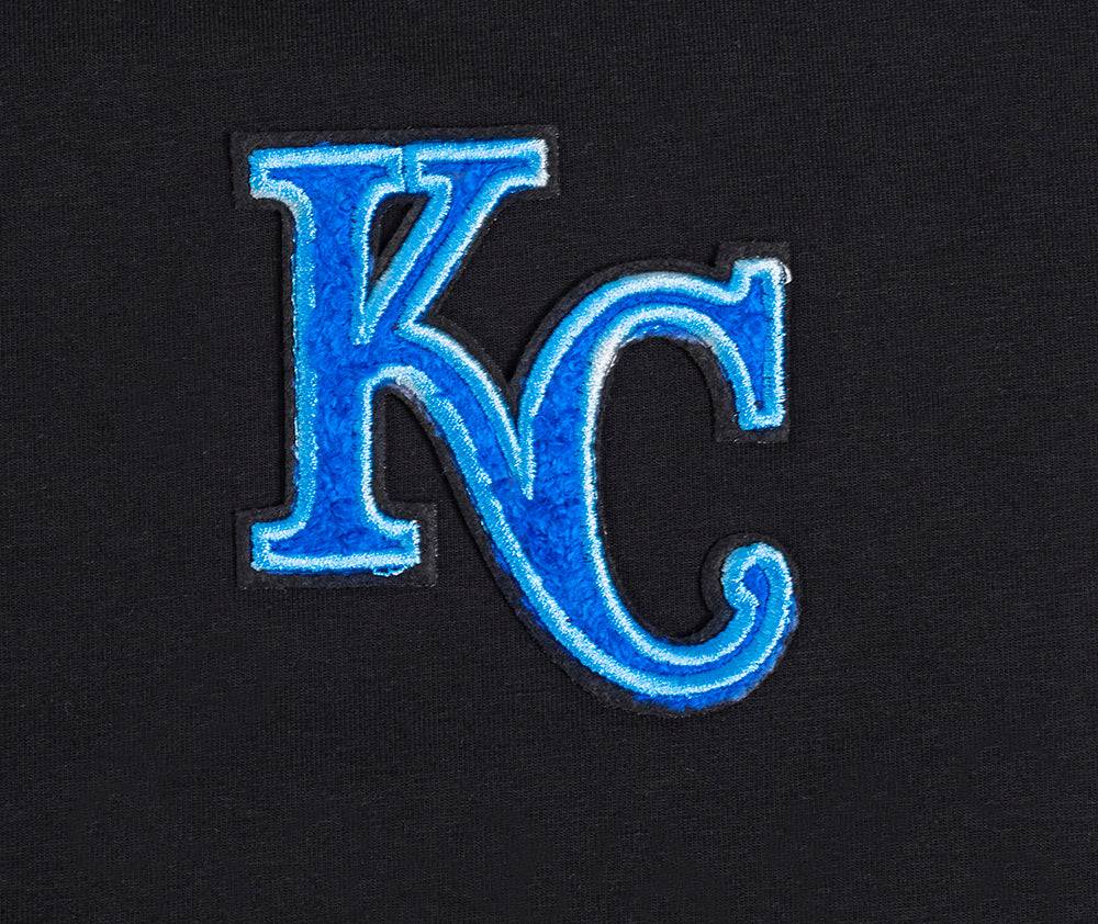 MLB KANSAS CITY ROYALS CLASSIC WOMEN'S BOXY TOP (BLACK)