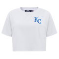 TOP CLÁSICO HOLGADO PARA MUJER MLB KANSAS CITY ROYALS (BLANCO)