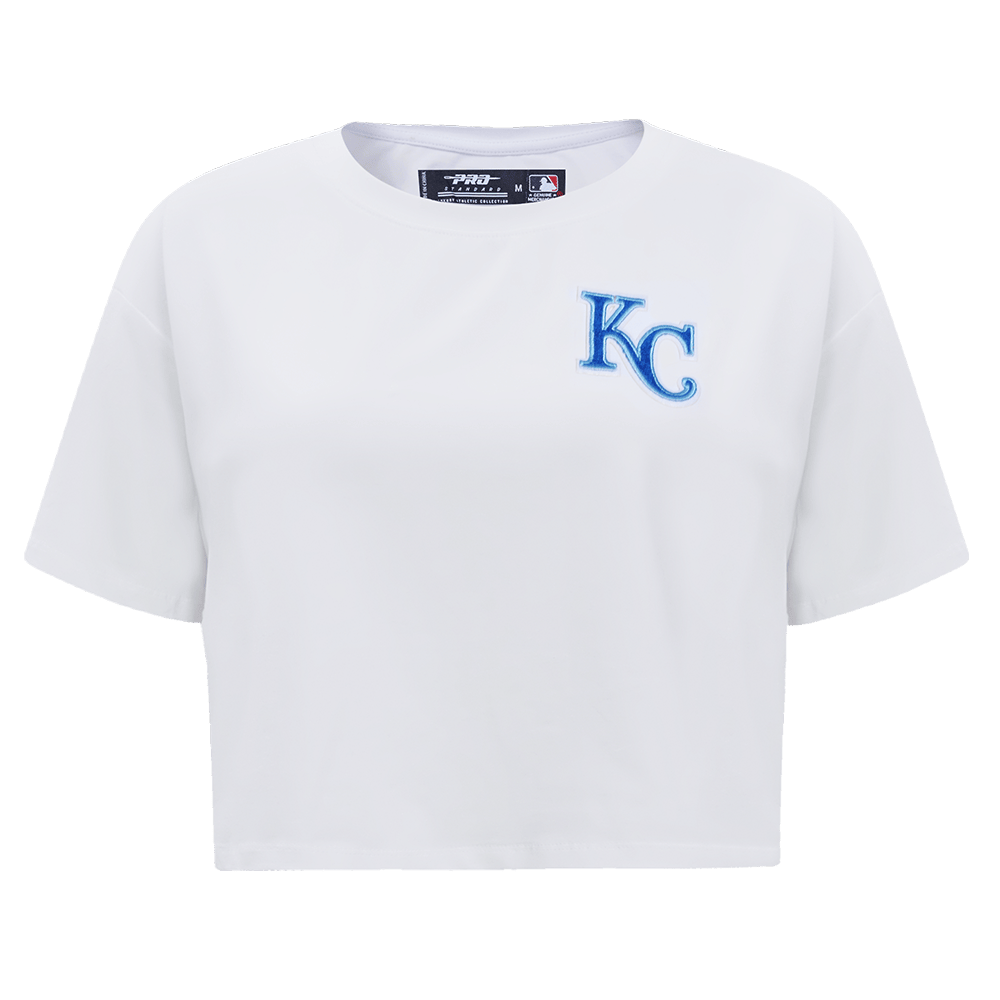 TOP CLÁSICO HOLGADO PARA MUJER MLB KANSAS CITY ROYALS (BLANCO)
