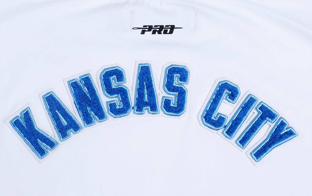 TOP CLÁSICO HOLGADO PARA MUJER MLB KANSAS CITY ROYALS (BLANCO)