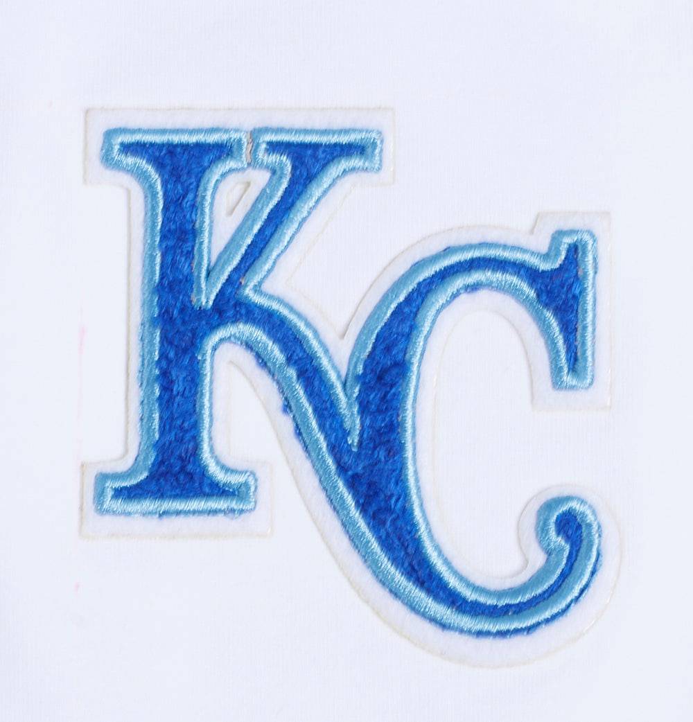 TOP CLÁSICO HOLGADO PARA MUJER MLB KANSAS CITY ROYALS (BLANCO)
