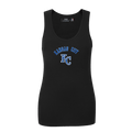 MLB KANSAS CITY ROYALS CLASSIC WOMEN'S RELAXED FIR RACERBACK (BLACK)
