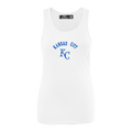 MLB KANSAS CITY ROYALS CLASSIC WOMEN'S RELAXED FIR RACERBACK (WHITE)