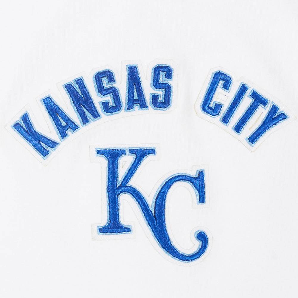 MLB KANSAS CITY ROYALS CLASSIC WOMEN'S RELAXED FIR RACERBACK (WHITE)
