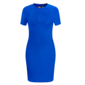 VESTIDO AJUSTADO TRIPLE TONAL PARA MUJER MLB KANSAS CITY ROYALS (AZUL REAL)