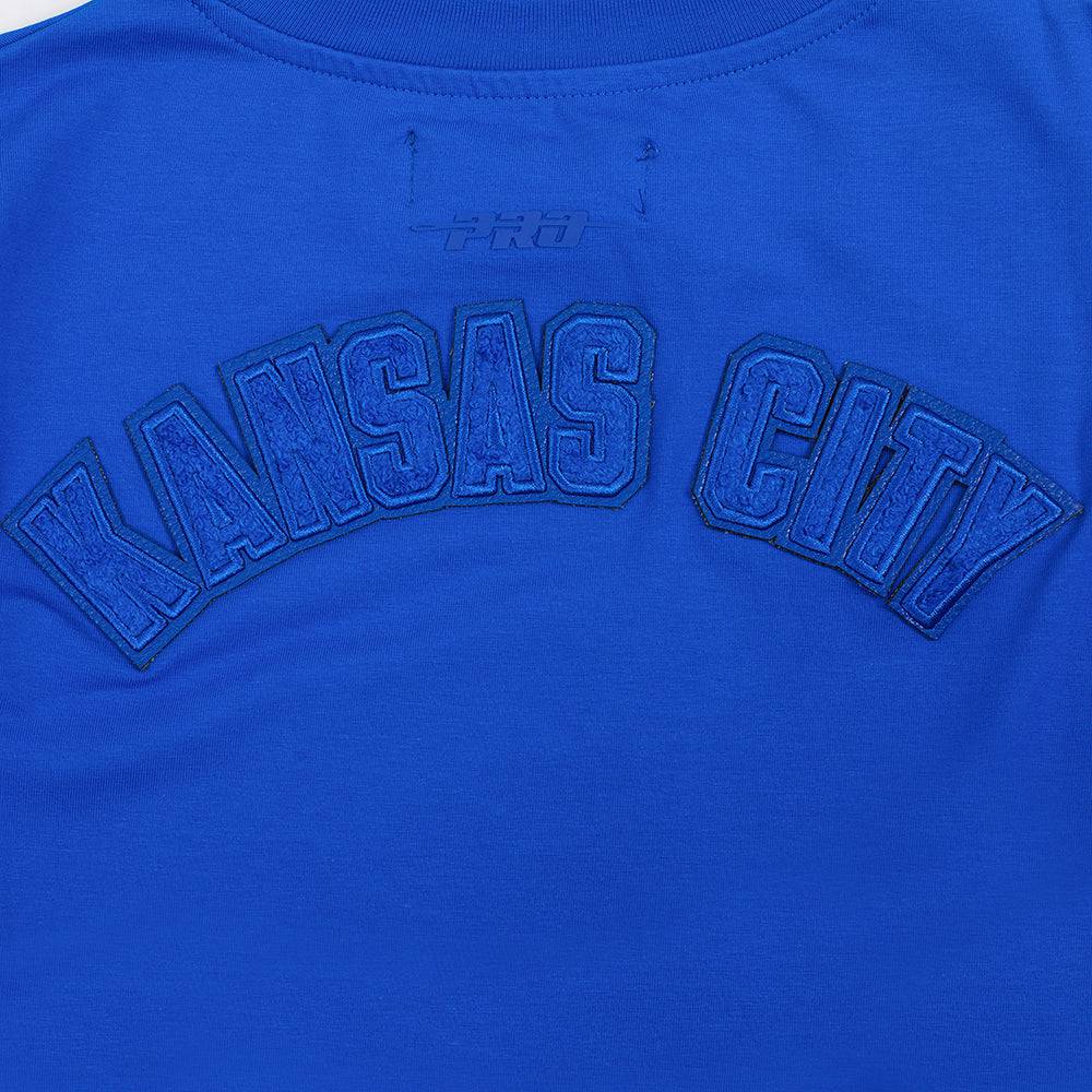 VESTIDO AJUSTADO TRIPLE TONAL PARA MUJER MLB KANSAS CITY ROYALS (AZUL REAL)