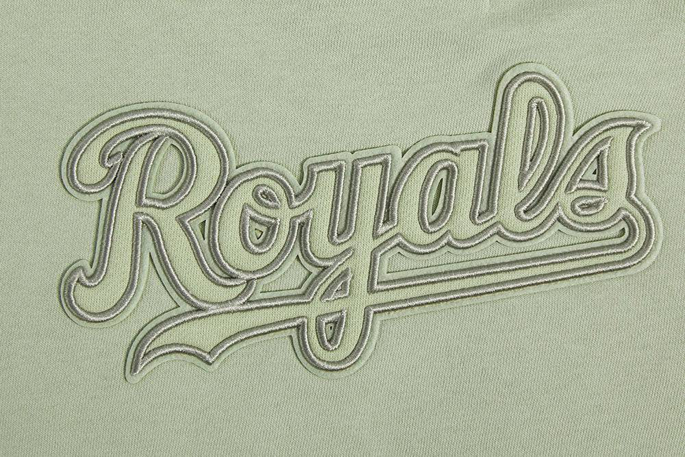 MLB KANSAS CITY ROYALS NEUTRAL FLEECE CREWNECK (MOSS)