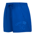 MLB KANSAS CITY ROYALS TRIPLE TONAL W WOVEN WOMEN'S SHORT (ROYAL BLUE)