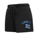 MLB KANSAS CITY ROYALS CLASSIC WOMEN'S FLEECE SHORT (BLACK)