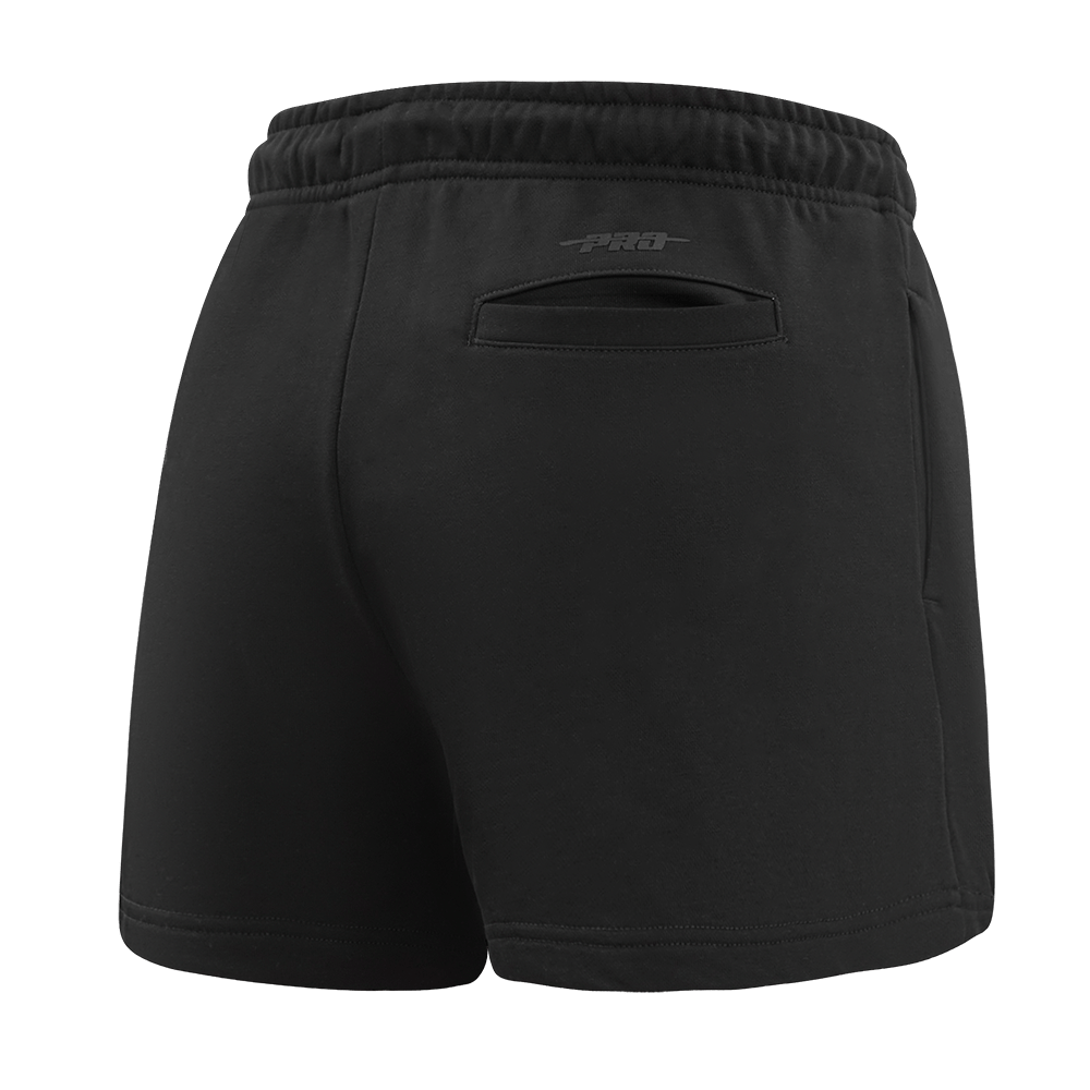 MLB KANSAS CITY ROYALS CLASSIC WOMEN'S FLEECE SHORT (BLACK)