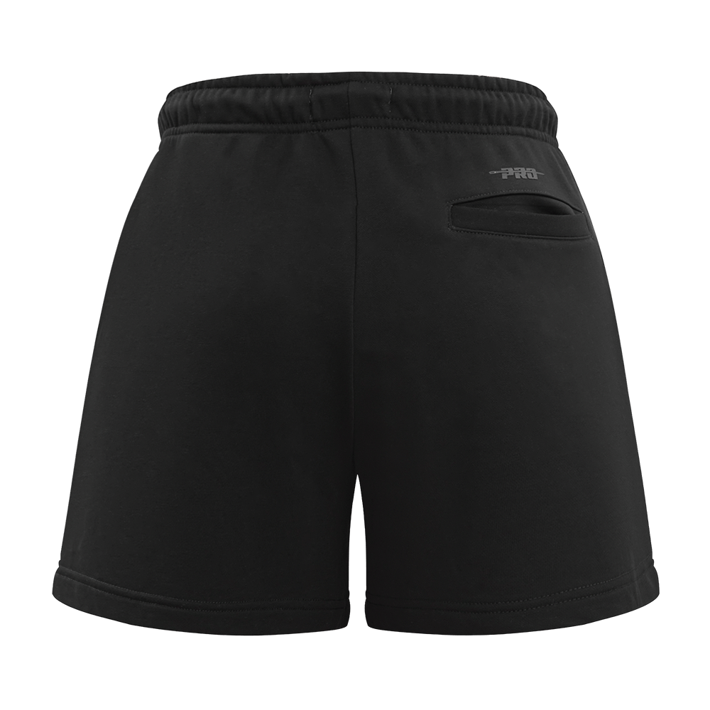 MLB KANSAS CITY ROYALS CLASSIC WOMEN'S FLEECE SHORT (BLACK)