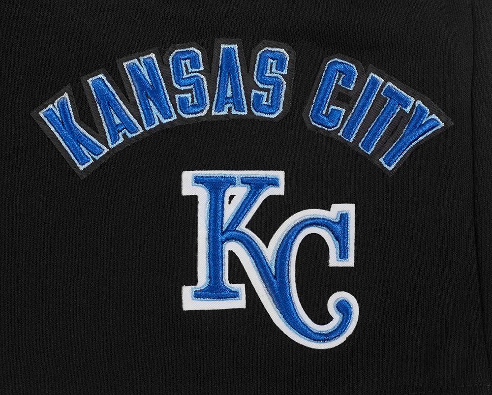 MLB KANSAS CITY ROYALS CLASSIC WOMEN'S FLEECE SHORT (BLACK)