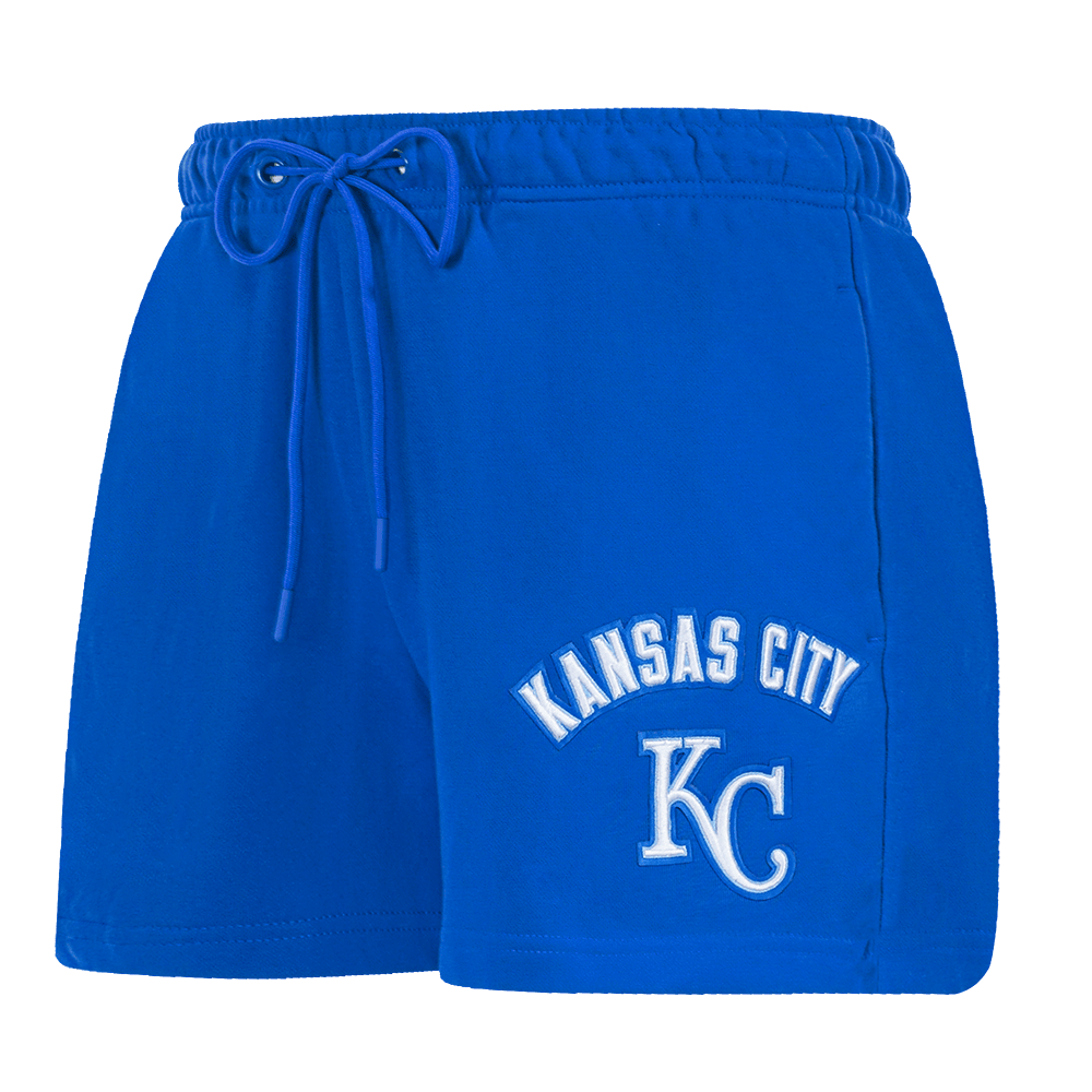 MLB KANSAS CITY ROYALS CLASSIC WOMEN'S FLEECE SHORT (ROYAL BLUE)
