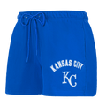 MLB KANSAS CITY ROYALS CLASSIC WOMEN'S FLEECE SHORT (ROYAL BLUE)