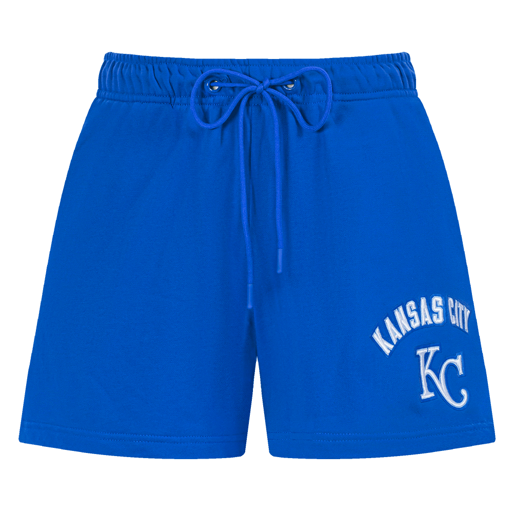 MLB KANSAS CITY ROYALS CLASSIC WOMEN'S FLEECE SHORT (ROYAL BLUE)