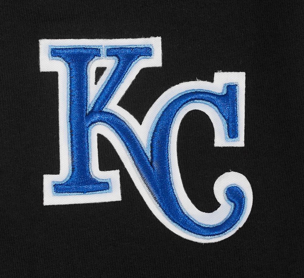 MLB KANSAS CITY ROYALS CLASSIC WOMEN'S COTTON BIKE SHORT (BLACK)