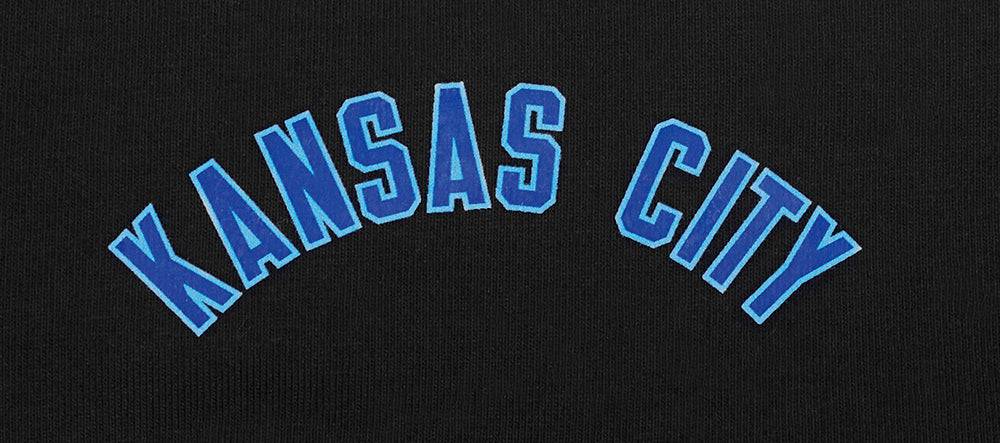 MLB KANSAS CITY ROYALS CLASSIC WOMEN'S COTTON BIKE SHORT (BLACK)