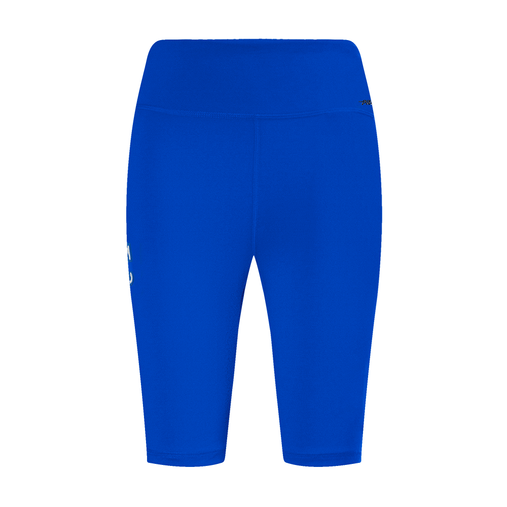 PANTALÓN CORTO CICLISTA CLÁSICO DE ALGODÓN PARA MUJER MLB KANSAS CITY ROYALS (AZUL REAL)